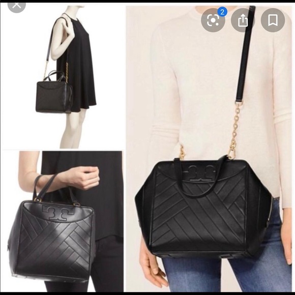 Tory Burch Handbags - Tory Burch Alexa Satchel New